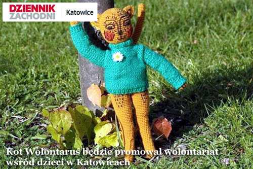Materiał prasowy: Dziennik Zachodni - Kot Wolontarus