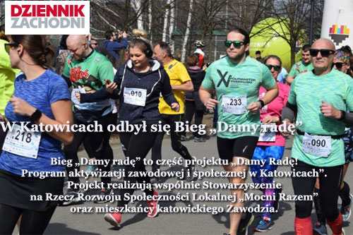 Materiał prasowy: Dziennik Zachodni - bieg w Dolinie Trzech Stawów