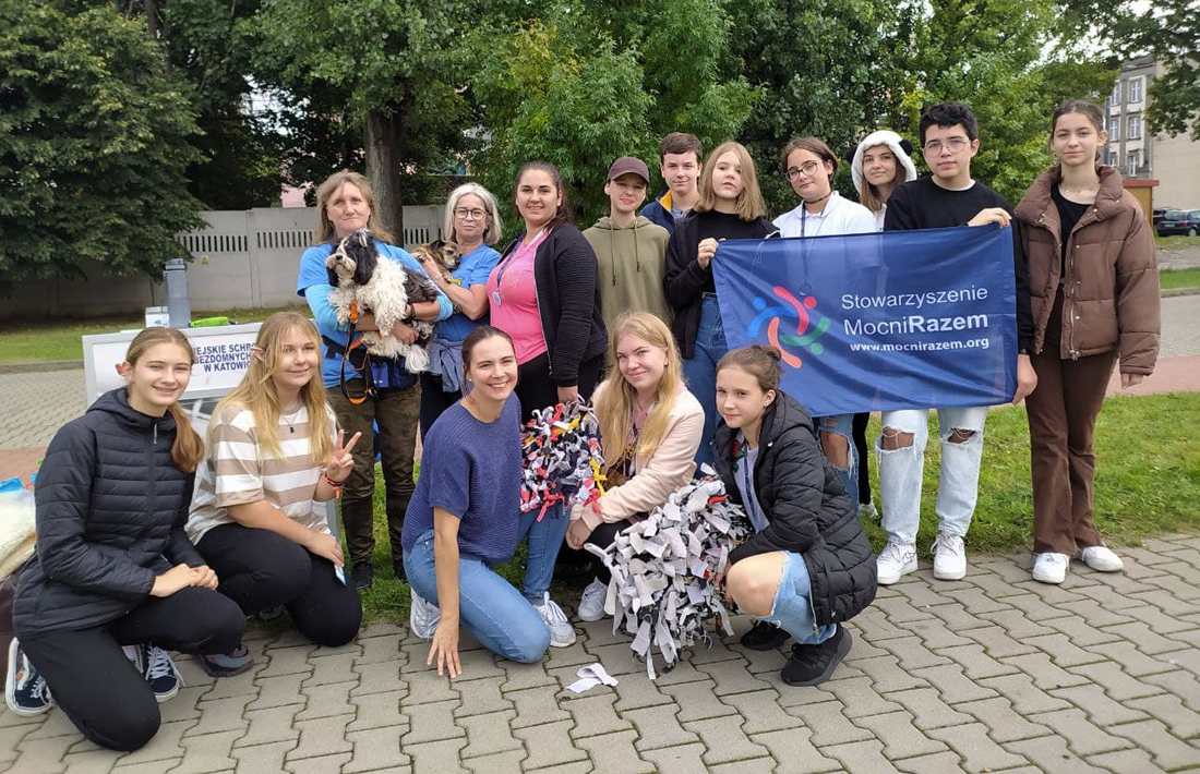Akcja wolontariuszy Mocni Razem – Zmień Świat Zwierzaka!