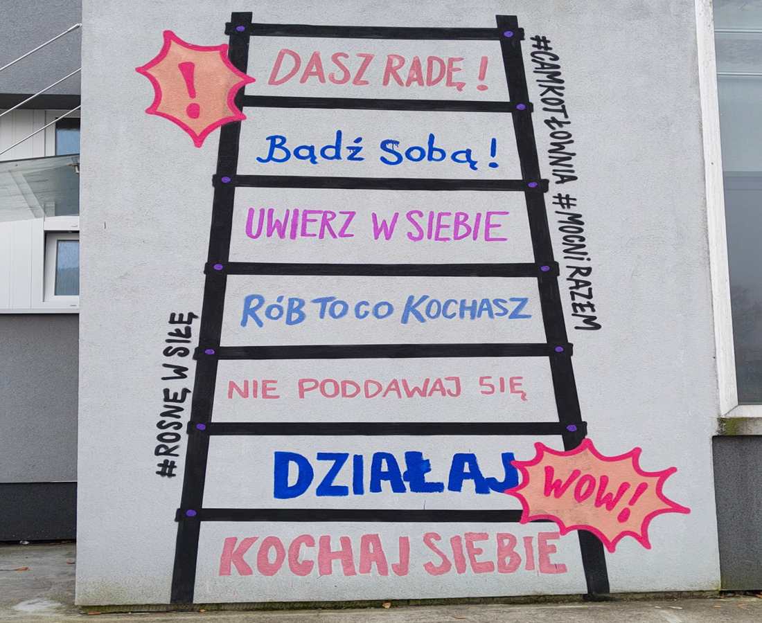 Drabinka motywacyjna Mocni Razem